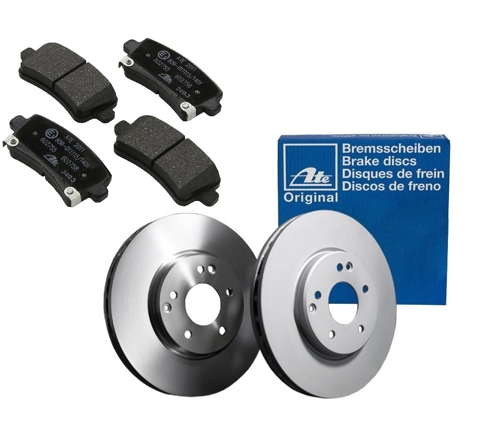 Kit discuri si placute Opel Astra H 5 prezoane 308 mm ATE